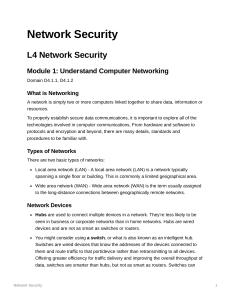  Network Security