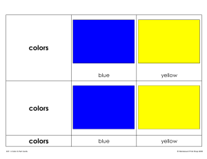 CCF-1 Colors