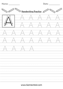 Alphabet-Tracing-Worksheet-Uppercase-A-To-Z good very good
