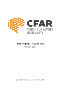 CFAR Handbook 2021-01