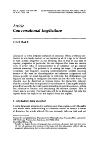 Bach1994-conversational impliciture