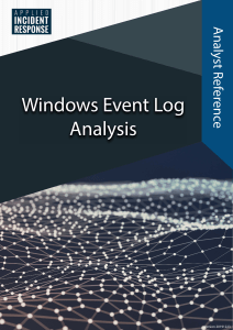 Windows Event Log Analysis Reference Guide