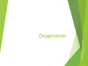 Oxygenation (1)