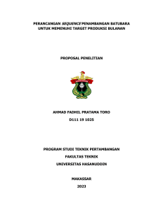 PROPOSAL PENELITIAN AHMAD FADHIL