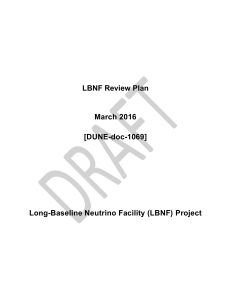 LBNF Review Plan-draft-20160301