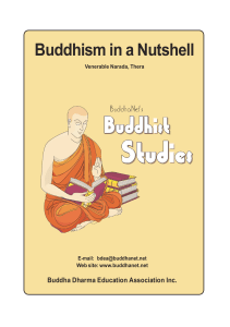 Buddhism in a Nutshell: Core Concepts & Philosophy