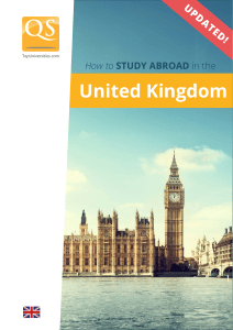 QS Guide How to Study in UK