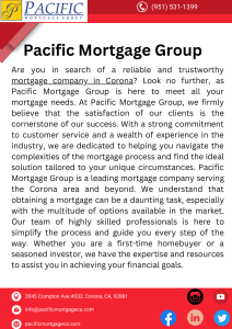 Pacific Mortgage Group