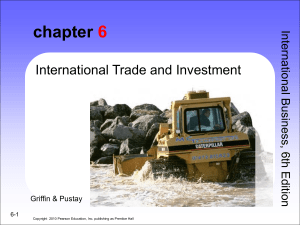 International Trade & INvestment