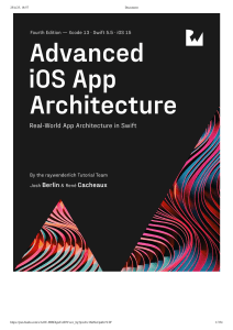 Advanced.iOS.App.Architecture.4th.2022.2.pdf Descarga gratuita de alta velocidad Baidu Netdisk-Share ilimitado