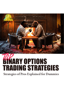 BINARY OPTIONS TRADING STRATEGIES Strate