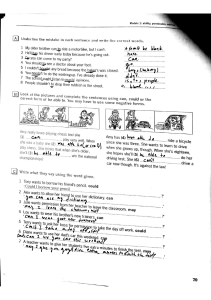 Worksheets Lesson 4-10th grade