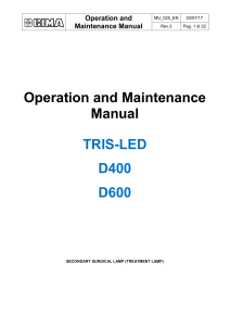 Manual de Usuario y Servicio REMSA D400