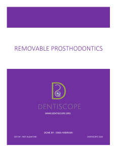 Crash Course in Removable Prosthodontics copy