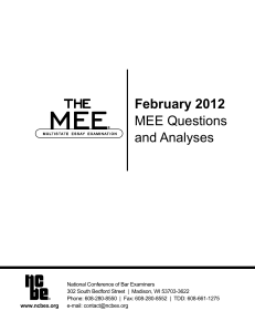 2012-Feb-MEE-QuestionsAnalyses