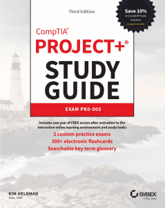 CompTIA Project+ Guide