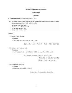~SIE 530 HW and Exam Solutions