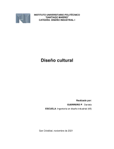 Diseño Cultural