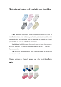 Printed Children Socks