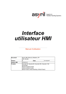 Asyril HMI Manuel Utilisation FR-revD
