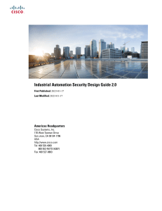 Cisco industrial-automation-security-design-guide