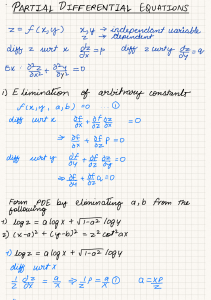Module 2-Partial Differential Equations