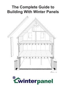 The Complete Guide to Building With Winter Panels