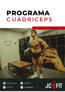 Programa de Cuadriceps - JCFITN3SS