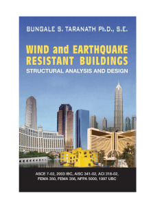 Wind and Earthquake Resistant Buildings
