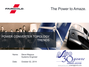 Power Converter Topology Trends