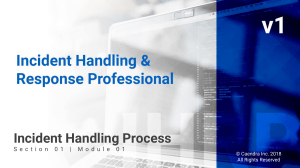 01 Incident Handling Process
