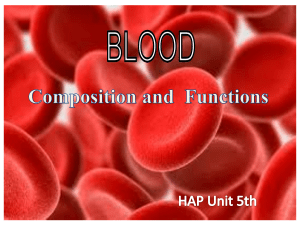 blood-composition & functions
