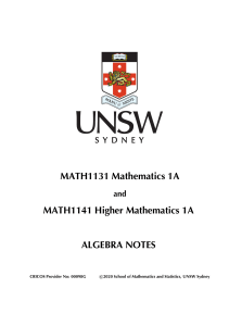 MATH1131-1141-Algebra-Notes-2020T1-2