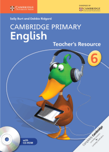 Cambridge Primary English Teacher's Resource Book 6 public