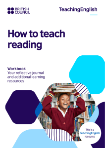 Workbook for How to teach reading