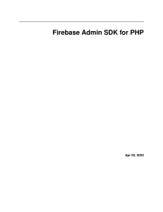 firebase-php