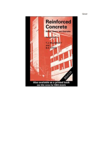 Reinforced Concrete Design Theory and Ex