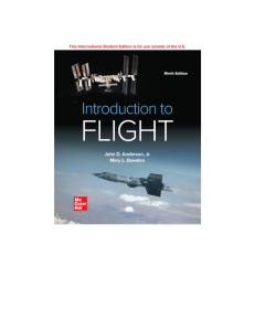 (ISE HED Mechanical Engineering) John Anderson, Mary L. Bowden - ISE Introduction to Flight-McGraw-Hill Education (2021)