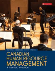 Canadian Human Resource Management, 13th Canadian Edition By Hermann Schwind, Krista Uggerslev, Terry Wagar, Neil Fassina