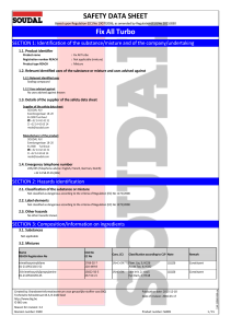 Fix All Turbo MSDS