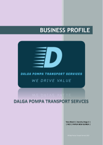 Business Profile  DPT