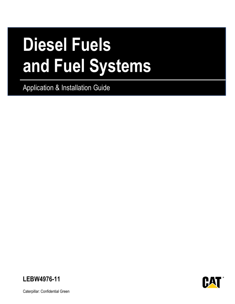 LEBW497611 Diesel Fuels and Fuel Systems