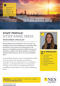 Stefanie Neiß NES Fircroft Profile
