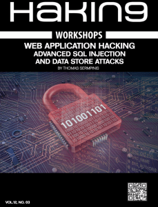 Web Application Hacking Advanced SQL Injection and Data Store Attacks