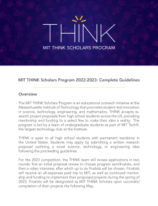 THINK Program Guidelines 2022 23 (1)