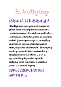 El bullying
