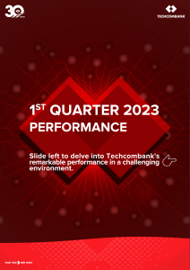 TECHCOMBANK 1st QUARTER 2023 PERFORMANCE REPORT 1687560308