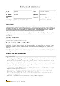 Job description template 6