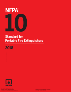 NFPA 10-2018-Standard for Portable Fire Extinguishers