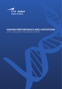 CAE Oxford Aviation Academy - 040 Human Performance & Limitations (ATPL Ground Training Series) - 2014